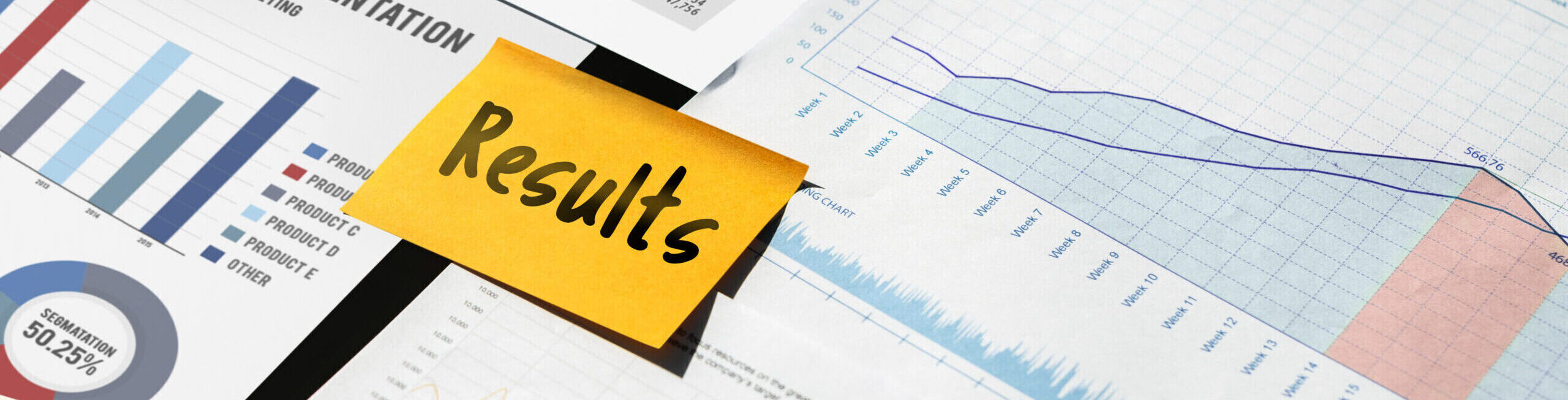 Data Management Perfomance Graph Concept
